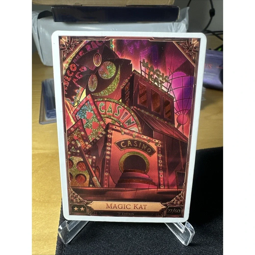 Hazbin Hotel Season 2 1st Edition Magic Kat 27/60 Premium Foil NM TCG